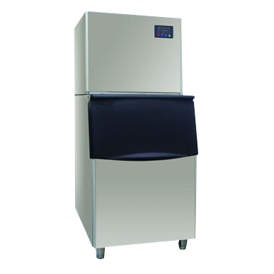 梅州KTV娱乐城奶茶店展示冷柜大产量冰粒机制冰机